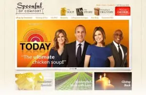 Spoonful of Comfort website conversion optimization
