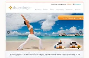 Detoxologie web design