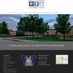 Westvale PTA website design after