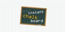Instant Chalkboard