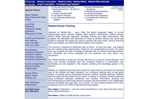 Med Certification Design Before