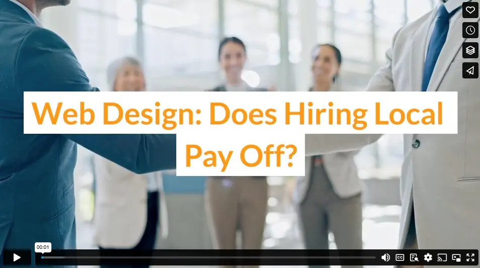Web Design: Does Hiring Local Pay Off?