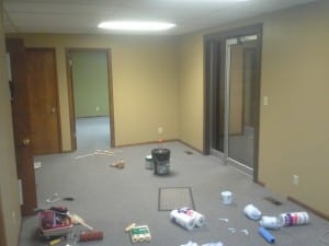 office remodel before