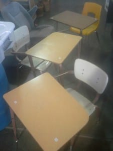 Student Desks as Office Desks?