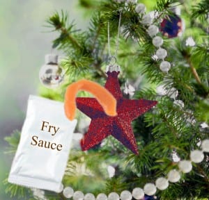 fry sauce Christmas tree